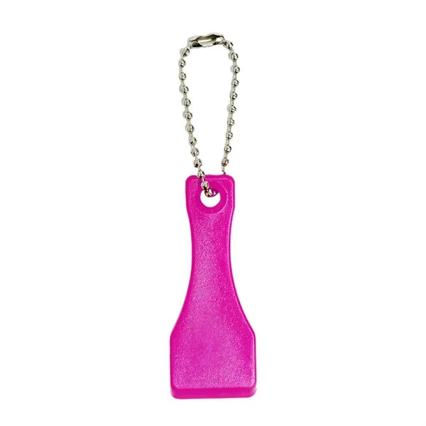 Plastic Lottery Ticket Scraper Keychain