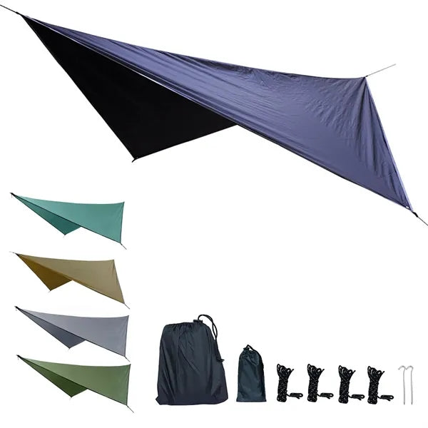 Diamond Shaped Outdoor Camping Tent Canopy for Shade and Rai