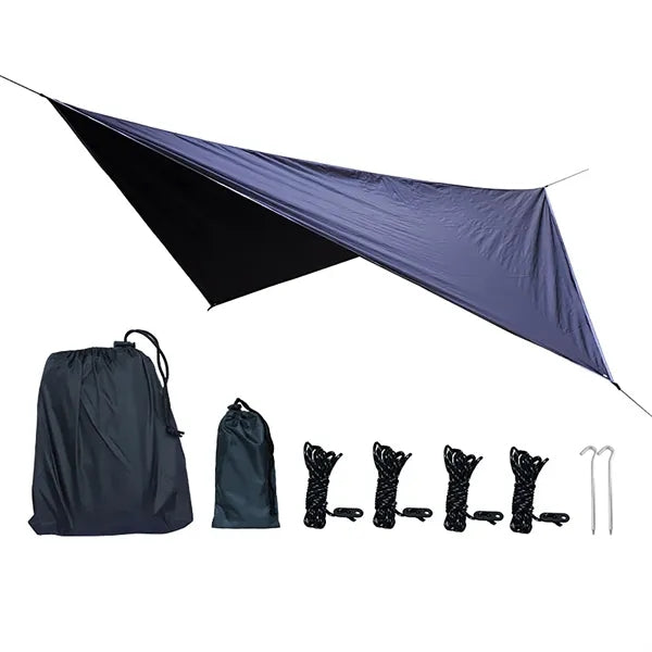Diamond Shaped Outdoor Camping Tent Canopy for Shade and Rai