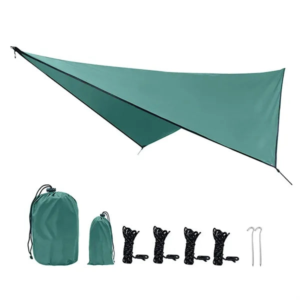 Diamond Shaped Outdoor Camping Tent Canopy for Shade and Rai