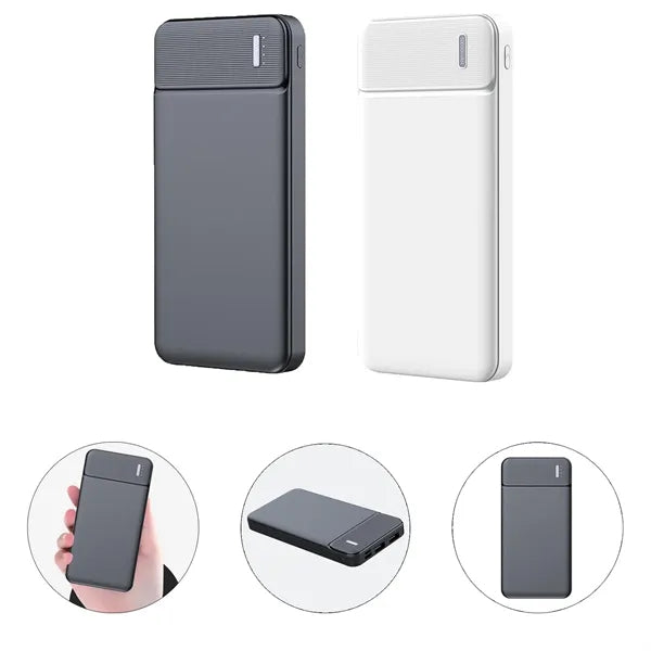 10000 mAh Mobile Phone Charging Bank for Travel and Safety