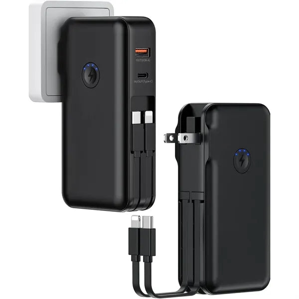 Comes with AC Plug 3-in-1 Charging Bank for Emergency