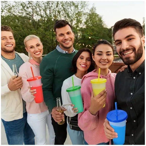 24oz Plastic Color Changing Cup