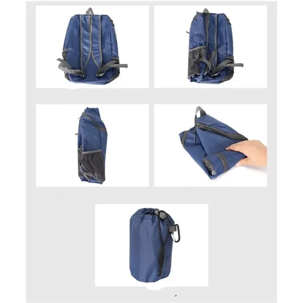 Foldable backpack outdoor mountaineering sports bag