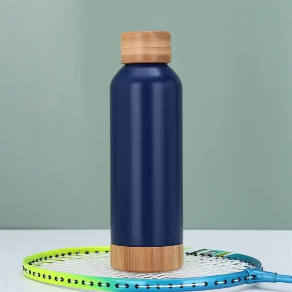 Bamboo Lid Sports Bottle