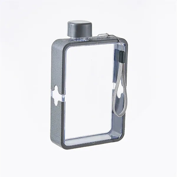 13oz A5 Notebook Transparent Water Bottle