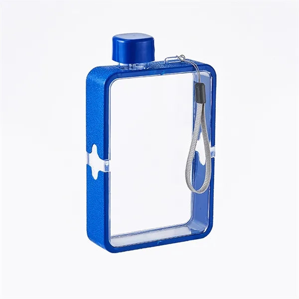 13oz A5 Notebook Transparent Water Bottle