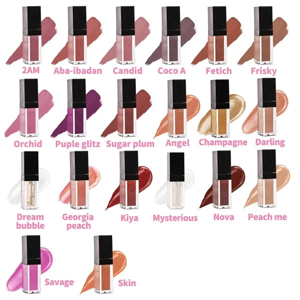 Lip Gloss with Applicator Wand