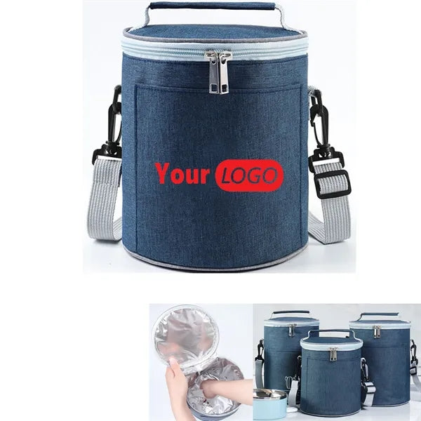 Lunch Round Collapsible Cooler Bag
