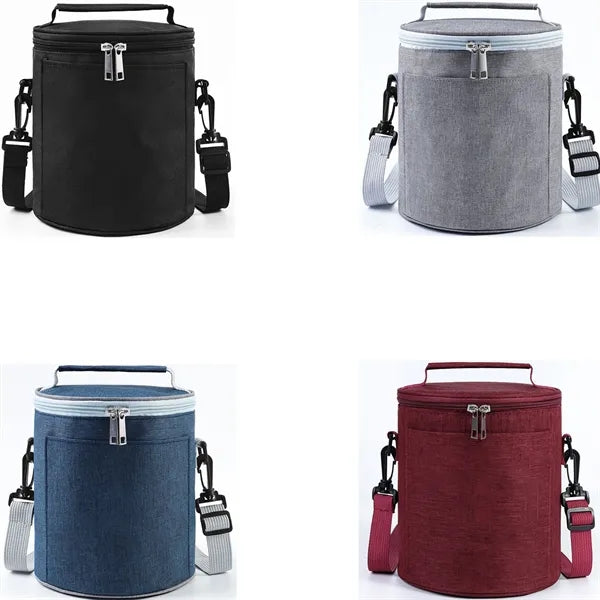Lunch Round Collapsible Cooler Bag