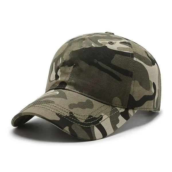 Outdoor 6-Panel Camouflage UV Protection Baseball Cap