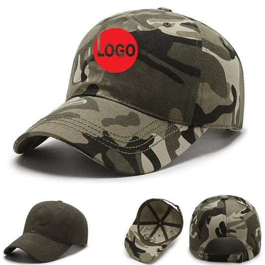 Outdoor 6-Panel Camouflage UV Protection Baseball Cap