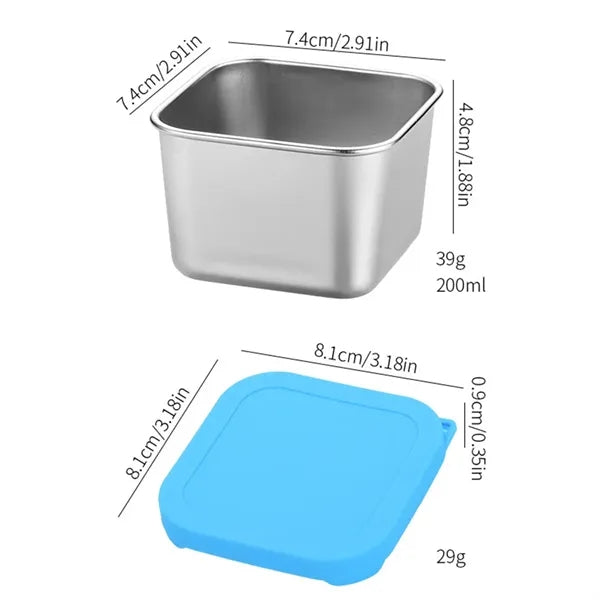 Stainless Steel Food Storage Box
