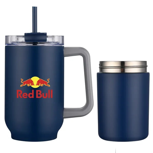Aqueduct-XI 22 Oz. Can Cooler Travel Tumbler (Double Walled)