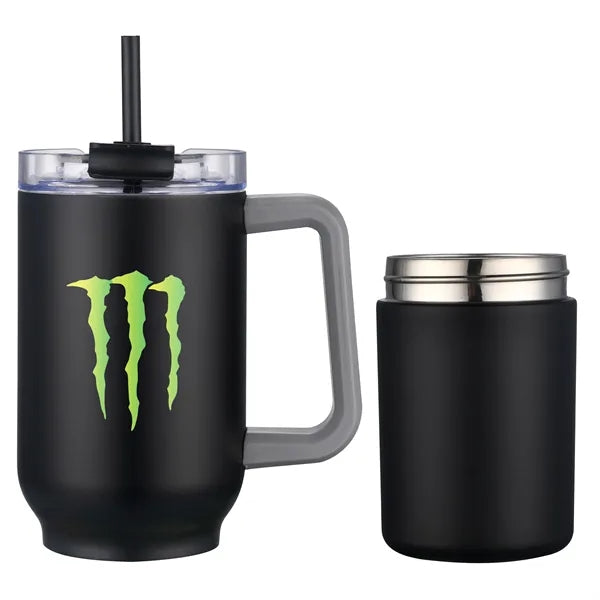 Aqueduct-XI 22 Oz. Can Cooler Travel Tumbler (Double Walled)