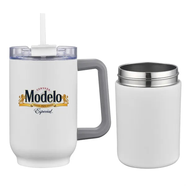 Aqueduct-XI 22 Oz. Can Cooler Travel Tumbler (Double Walled)