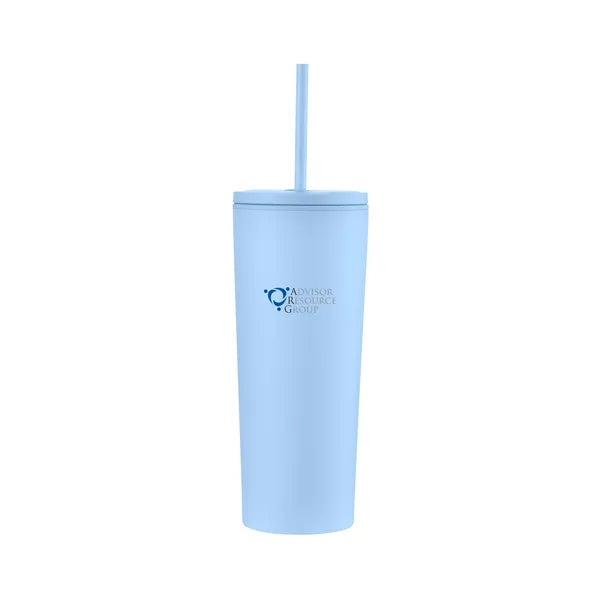 Aqueduct-IX 24 Oz. Travel Tumbler Bottle with Straw