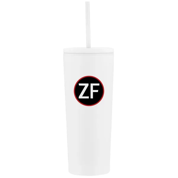 Aqueduct-IX 24 Oz. Travel Tumbler Bottle with Straw