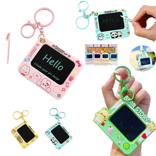 Mini Graffiti Drawing Board Keychain