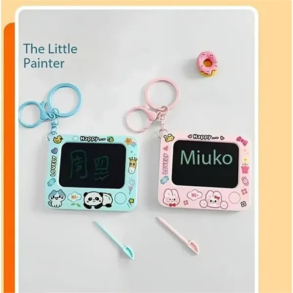 Mini Graffiti Drawing Board Keychain
