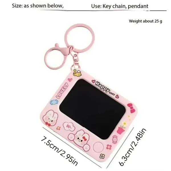 Mini Graffiti Drawing Board Keychain
