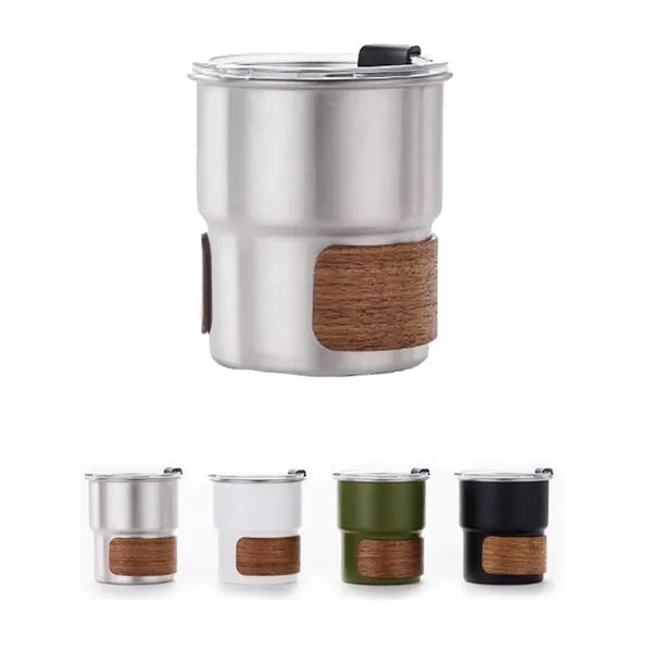 10 oz 304 Stainless Steel Ironing Coffee Cup for Camping