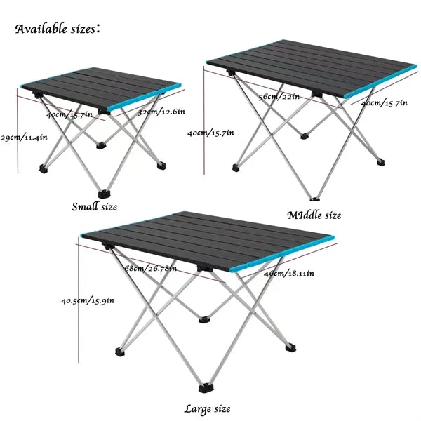 Portable Folding Camping Table