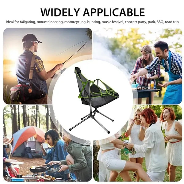Folding Relaxed Outdoor Camping Rocking Chairr
