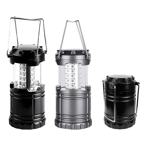 3 AA Power COB LED Camping Lantern Waterproof Collapsible