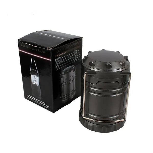 3 AA Power COB LED Camping Lantern Waterproof Collapsible