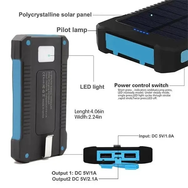 Multifunction Solar Power Bank