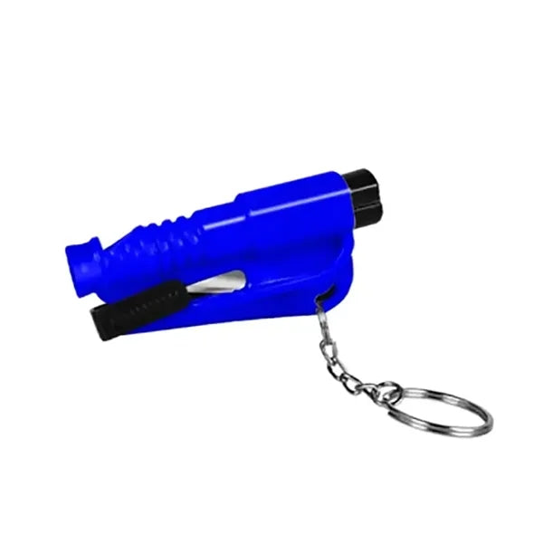 Mini Whistle Car Window Breaker Keyring Cutter