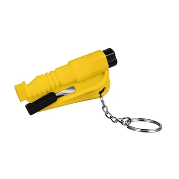 Mini Whistle Car Window Breaker Keyring Cutter