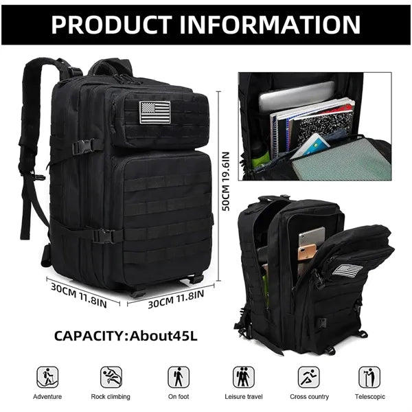 Outdoor Military Tactical Backpack