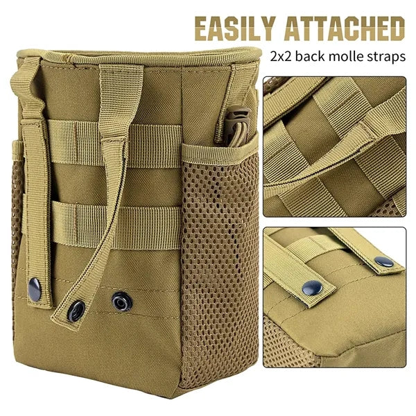 Tactical Molle Drawstring Dump Pouch