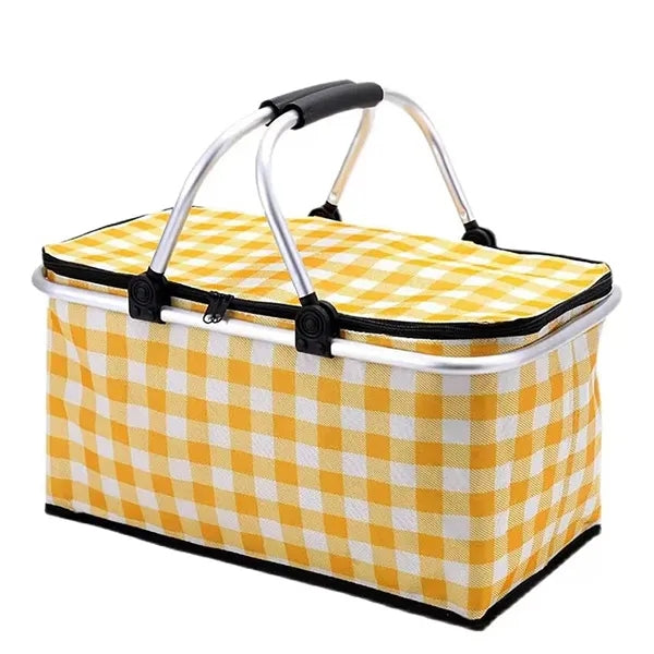 Portable Picnic Basket for Heat Preservation and Camping