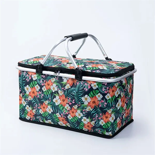 Portable Picnic Basket for Heat Preservation and Camping