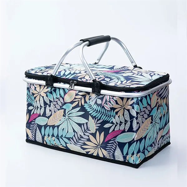 Portable Picnic Basket for Heat Preservation and Camping