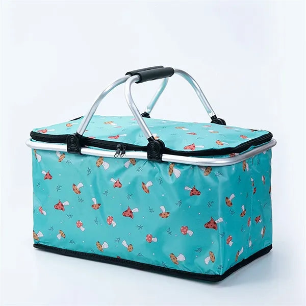 Portable Picnic Basket for Heat Preservation and Camping