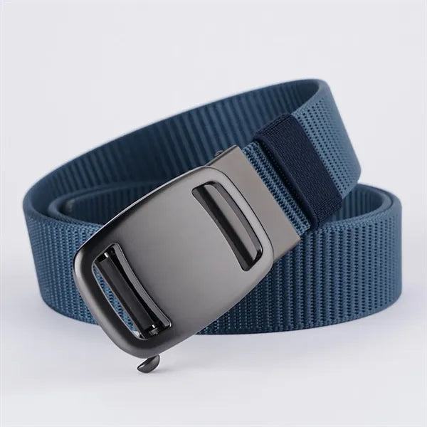 50" Nylon Tactical Belt for Men Adjustable Zinc Alloy Buckle