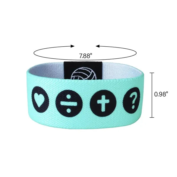 Sublimation Printing Elastic Souvenirs Wristband