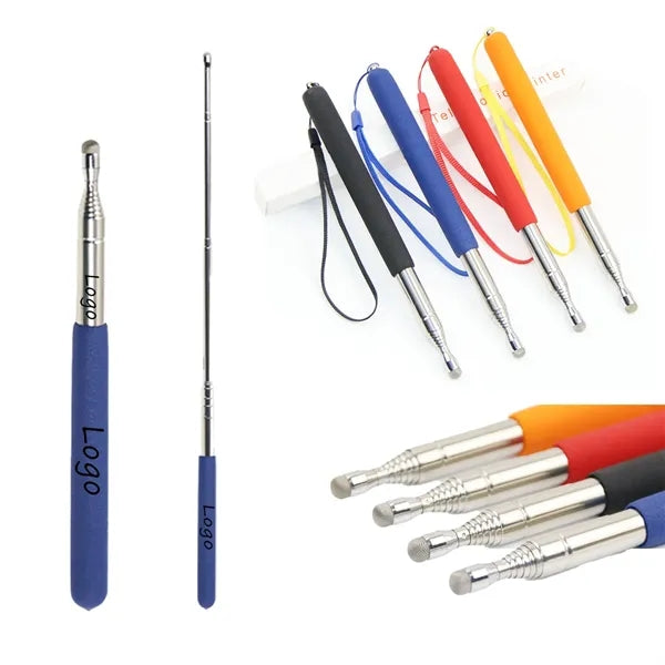 Retractable Teacher Pointer Touch Screen Pen