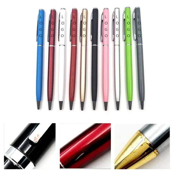 Metal Aluminum Rod Rotary Toothpick Pen