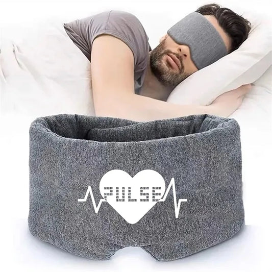 100% Cotton Breathable Sleep Mask Wrap-Around Blindfold
