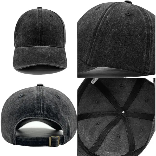 100% Cotton Washed Baseball Cap