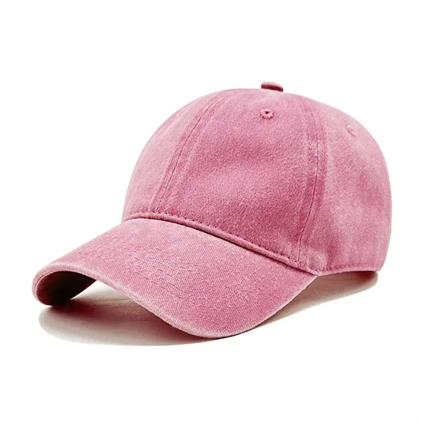 100% Cotton Washed Baseball Cap
