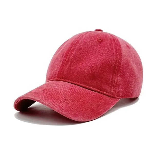 100% Cotton Washed Baseball Cap