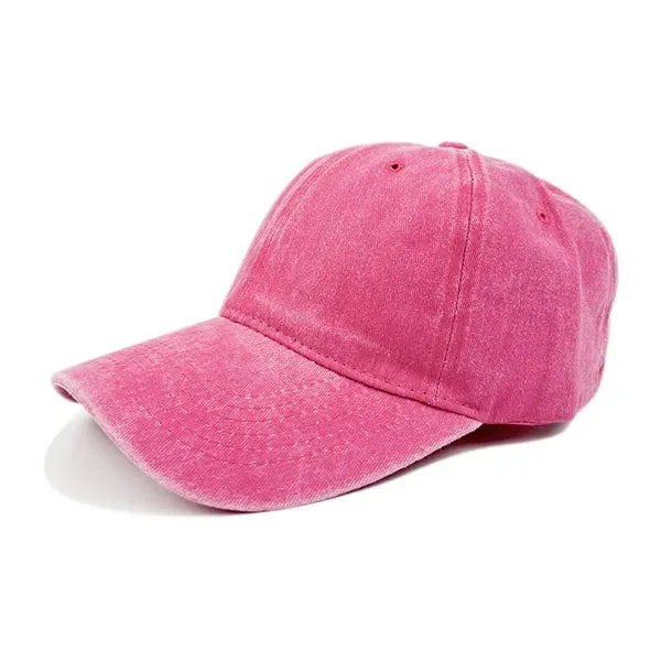 100% Cotton Washed Baseball Cap