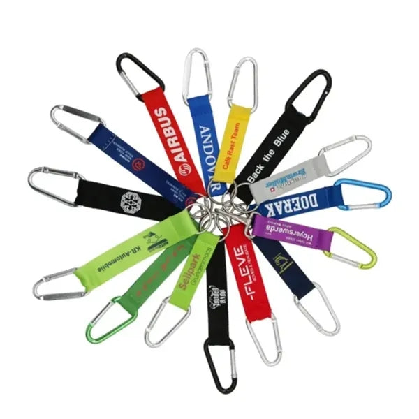 Nylon Custom Lanyard Keychain