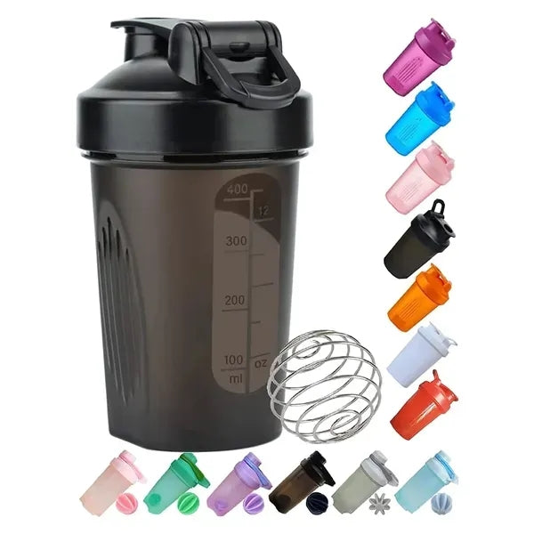 12Oz Protein Mixer Shaker Fitness Bottle